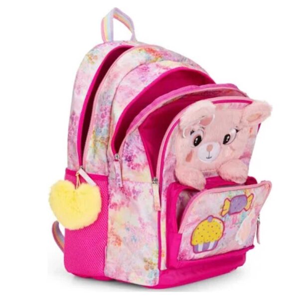 Zaino scuola organizzato orsetto mofumofu-FRANCO COSIMO PANINI