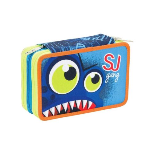 Astuccio 3 zip facce da sj-SJ GANG
