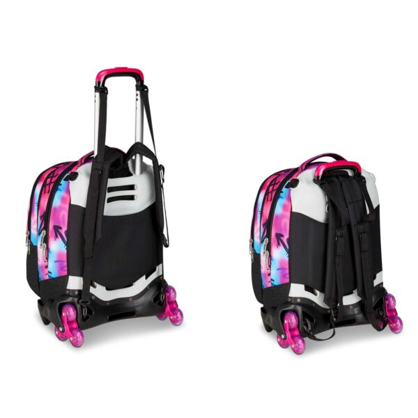 Trolley jack 3 ruote detach sprint paint girl-SEVEN