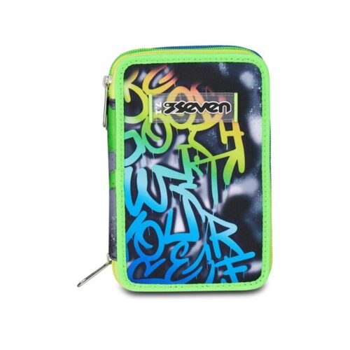 Astuccio 3 zip sprint paint boy-SEVEN
