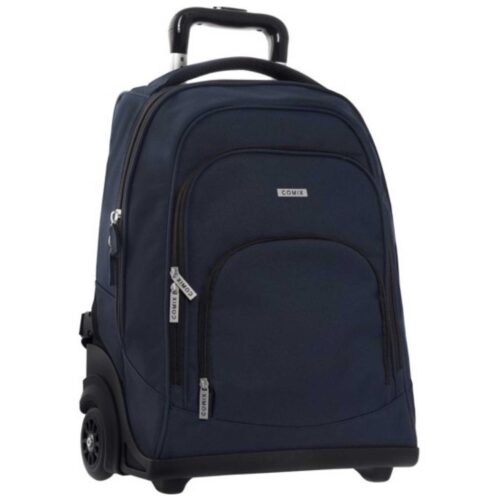 Trolley premium monocolore blu-COMIX