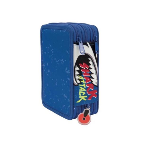 Astuccio organizzato 3 zip shark-GOPOP