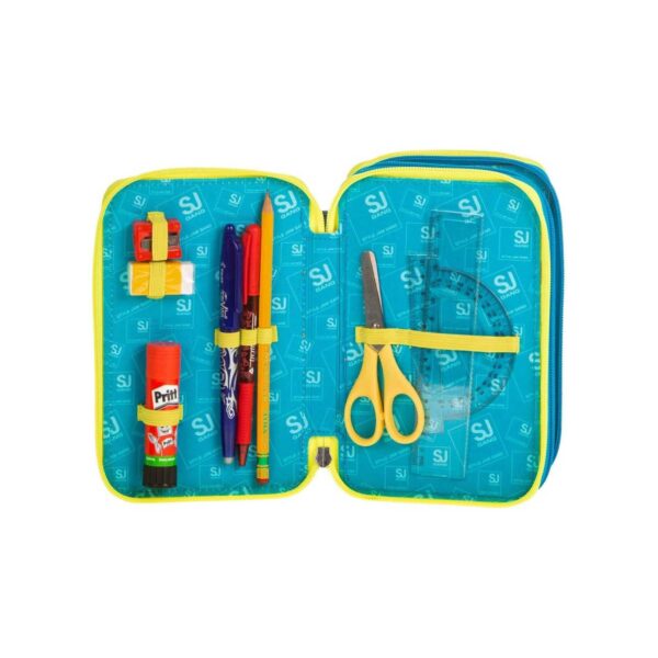 Astuccio 3 zip facce da sj-SJ GANG