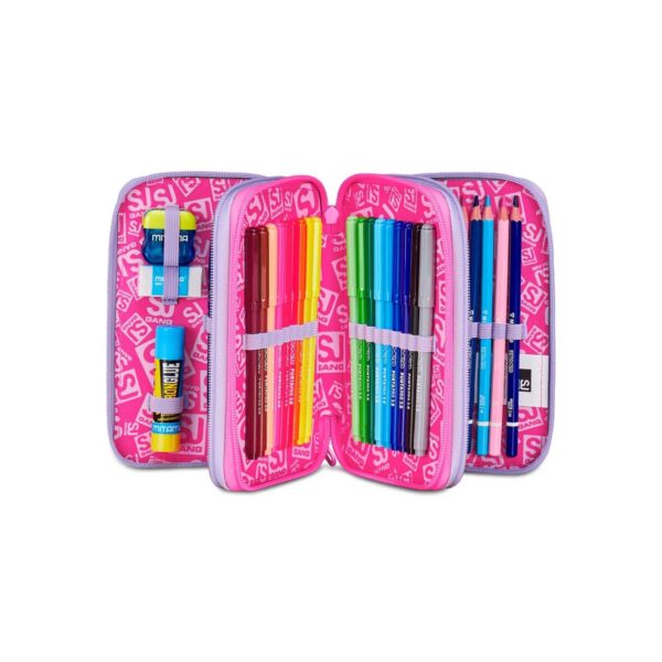 Astuccio 3 zip fantasys girl-SJ GANG