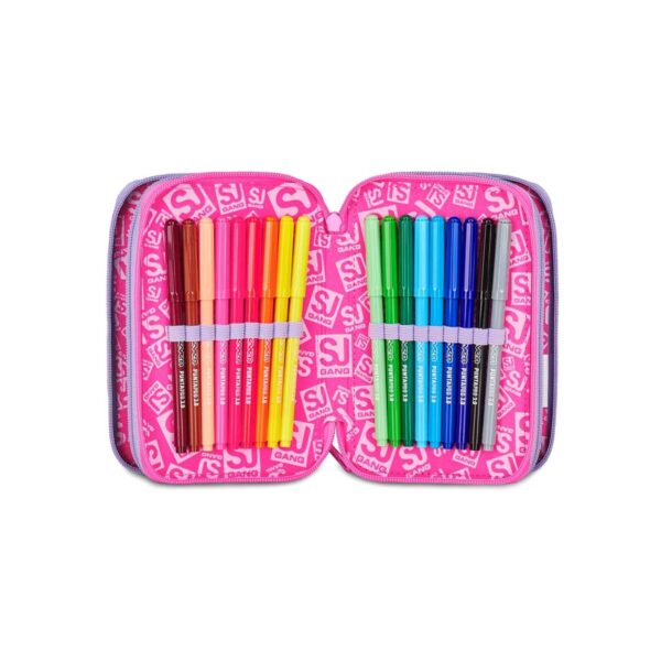 Astuccio 3 zip fantasys girl-SJ GANG