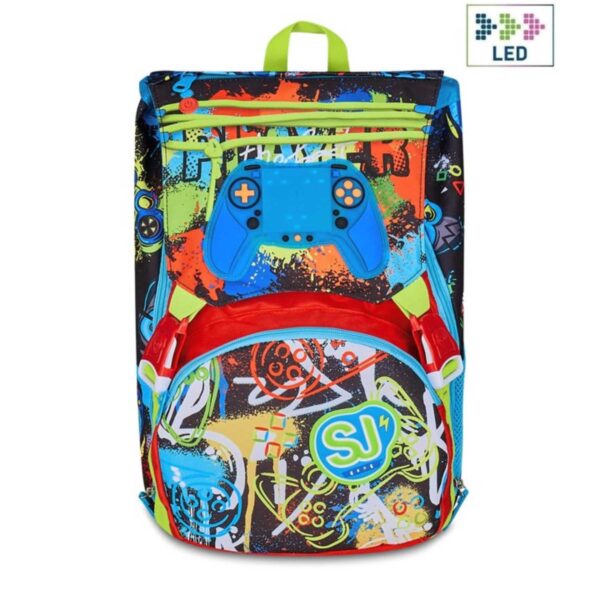 Zaino estensibile big game led boy-SJ GANG