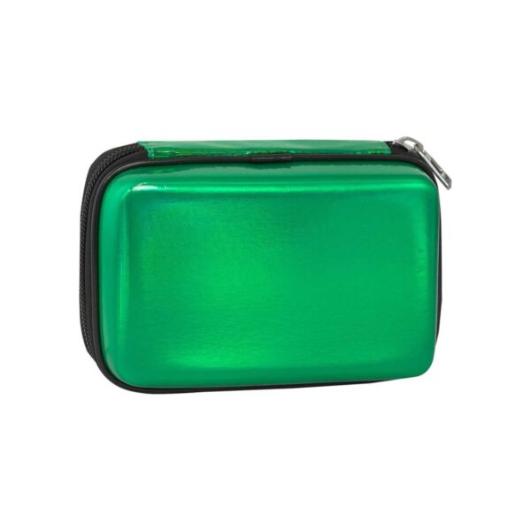 Astuccio corredo maxi zip classic verde-COMIX