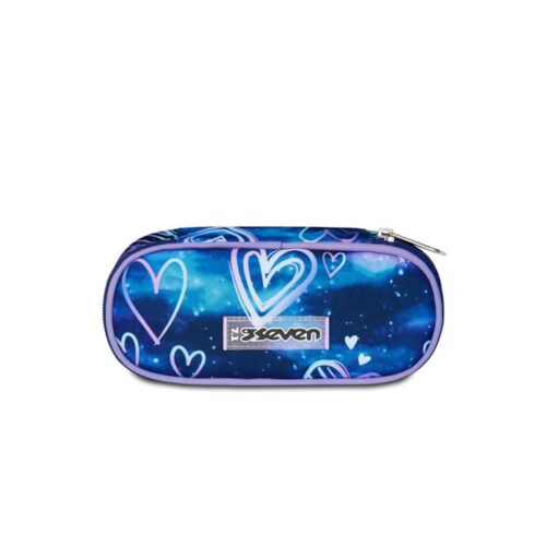 Portapenne round plus gloomy heart girl-SEVEN