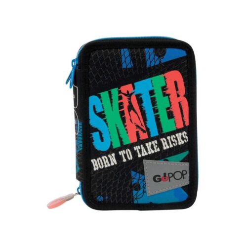 Astuccio organizzato 3 zip skater-GOPOP