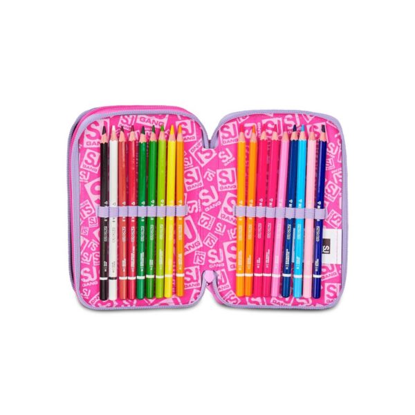 Astuccio 3 zip fantasys girl-SJ GANG