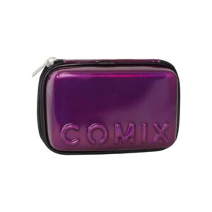 Astuccio corredo maxi zip classic viola-COMIX