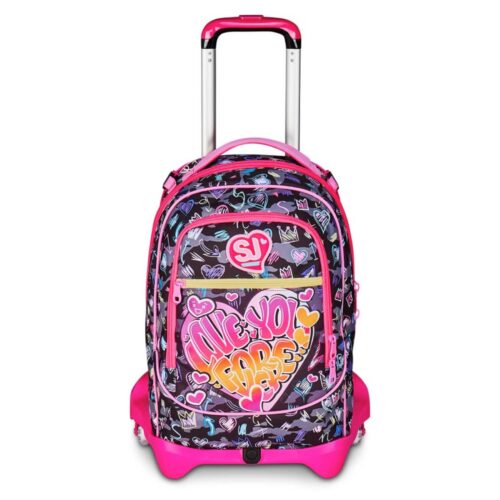 Trolley jack 3 ruote game led girl-SJ GANG