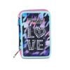 Astuccio 3 zip glow love-SEVEN