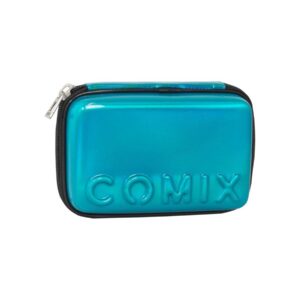 Astuccio corredo maxi zip classic celeste-COMIX