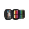 Astuccio corredo maxi zip glitter arancione-COMIX