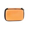 Astuccio corredo maxi zip glitter arancione-COMIX