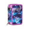Astuccio 3 zip gloomy heart-SEVEN