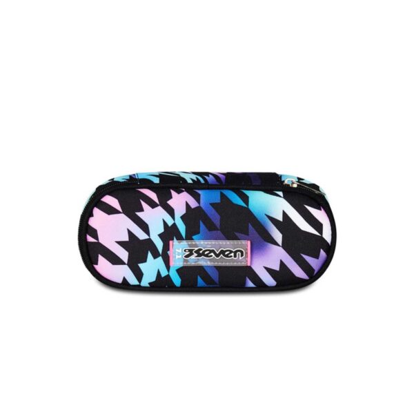 Portapenne round plus glow love girl-SEVEN