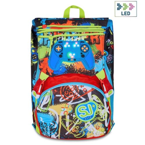 Zaino estensibile big game led boy-SJ GANG