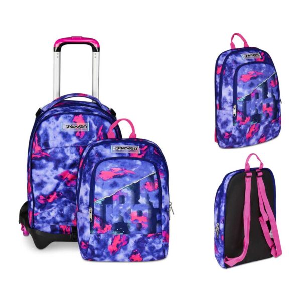 Trolley jack 3 ruote detach shady dye girl-SEVEN