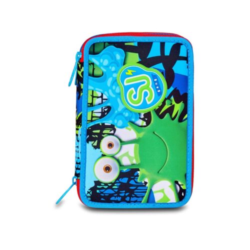 Astuccio 3 zip fantasys boy-SJ GANG