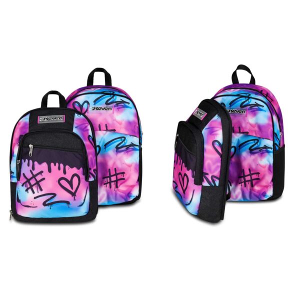 Zaino dual detach sprint paint girl-SEVEN