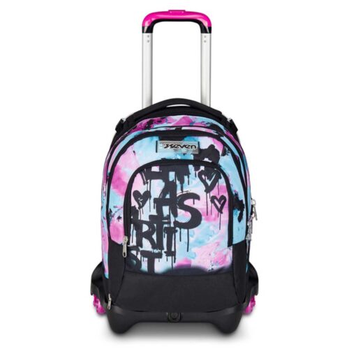 Trolley jack 3 ruote detach quick graffiti girl-SEVEN