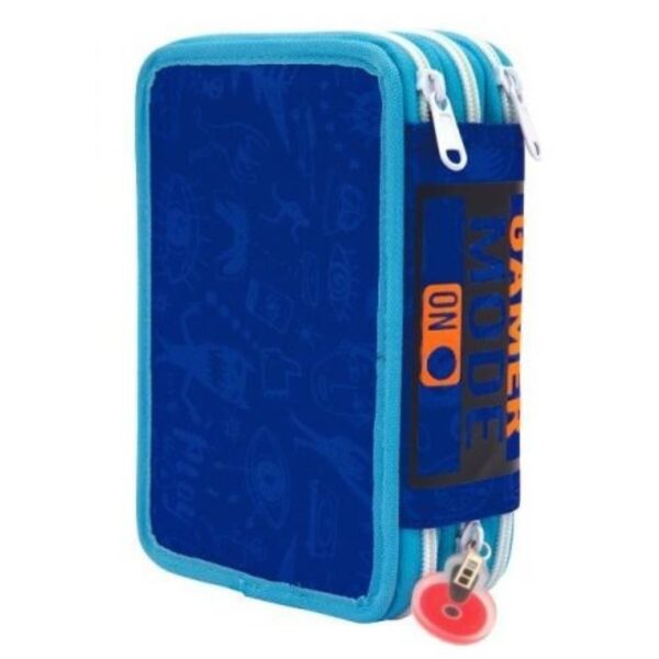 Astuccio organizzato 3 zip born to play-GOPOP
