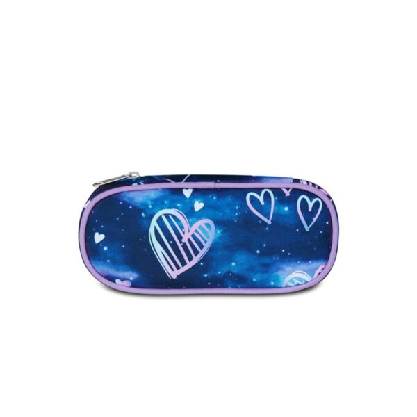 Portapenne round plus gloomy heart girl-SEVEN