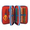 Astuccio organizzato 3 zip raptor-GOPOP