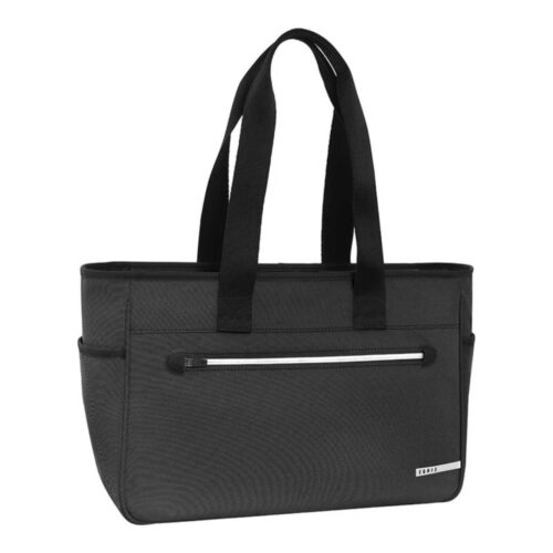 Shopper porta pc campus woman black-COMIX