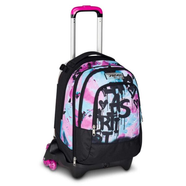Trolley jack 3 ruote detach quick graffiti girl-SEVEN