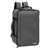 Travel backpack monocolore grigio melange-COMIX