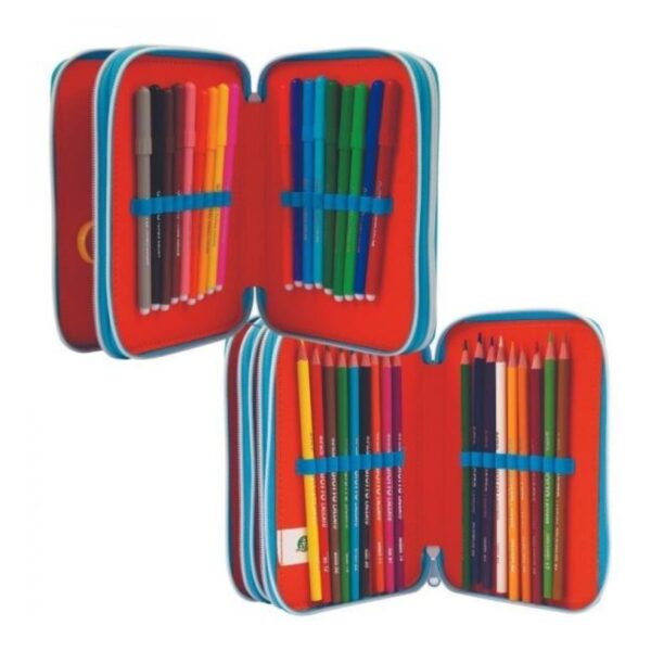 Astuccio organizzato 3 zip born to play-GOPOP