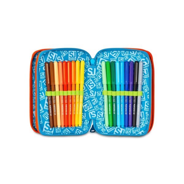 Astuccio 3 zip tinypatch boy-SJ GANG