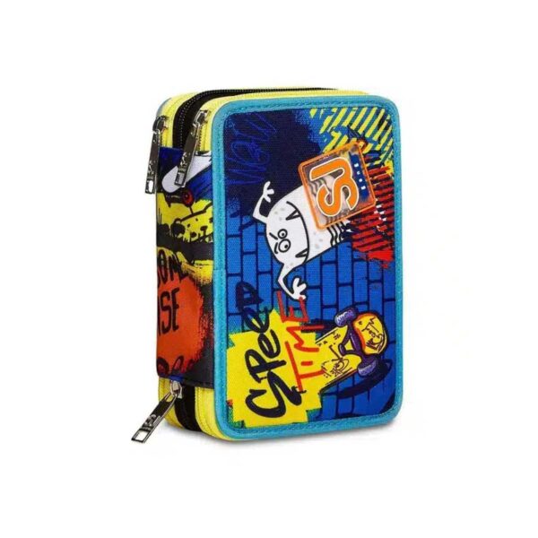 Astuccio 3 zip critty boy-SJ GANG