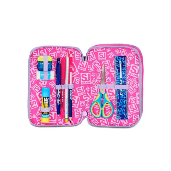 Astuccio 3 zip fantasys girl-SJ GANG