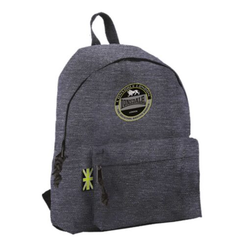 Zaino americano lonsdale grey denim-LONSDALE