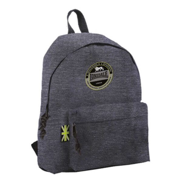 Zaino americano lonsdale grey denim-LONSDALE