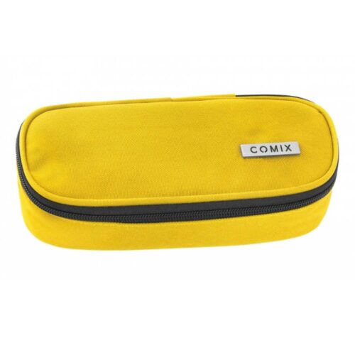Astuccio ovale comix monocolore giallo-COMIX