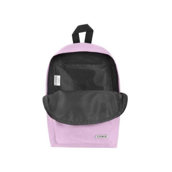 Mini zaino monocolore mauve-COMIX