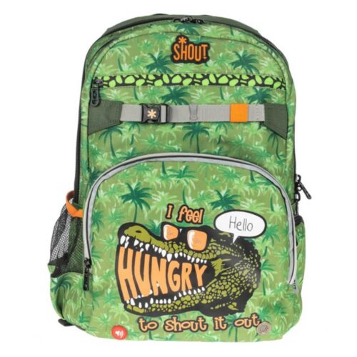 Zaino heavy weighter shout croco pop con suoni e luci-SHOUT