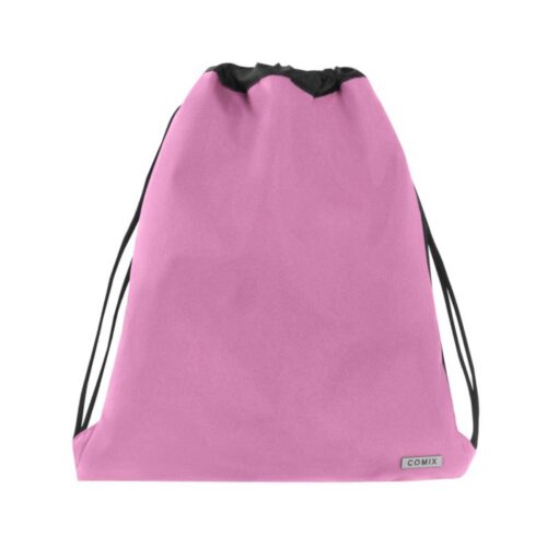 Zaino coulisse monocolore mauve-COMIX