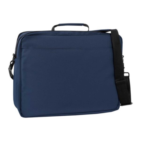 Tracolla porta pc monocolore blu-COMIX