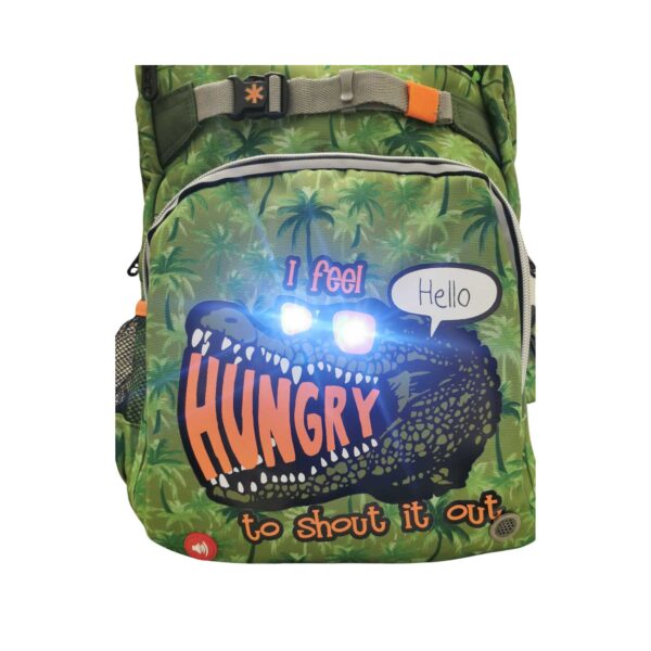 Zaino heavy weighter shout croco pop con suoni e luci-SHOUT