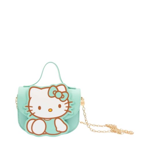 Mini borsetta hello kitty verde-HELLO KITTY