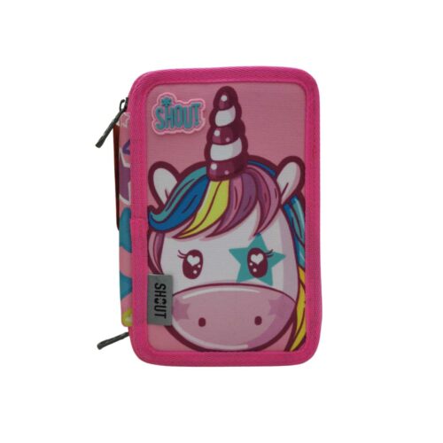 Astuccio 3 zip shout magic unicorn-SHOUT