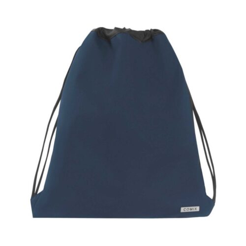 Zaino coulisse monocolore blu-COMIX