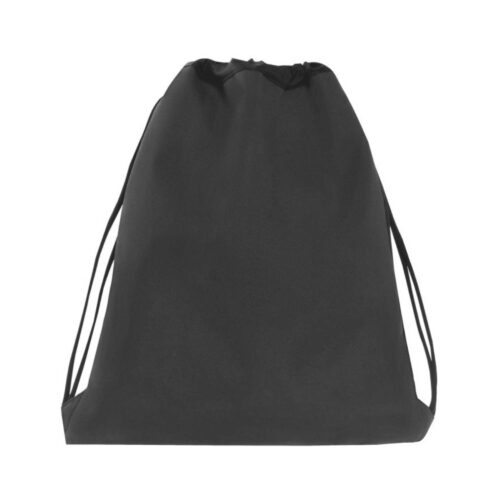 Zaino coulisse monocolore nero-COMIX