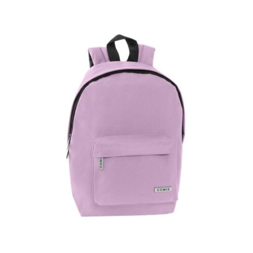 Mini zaino monocolore mauve-COMIX